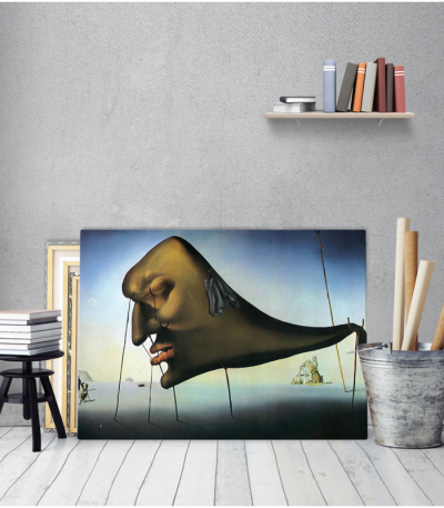 Πίνακας ζωγραφικής σε Καμβά Salvador Dali Sleep Painting