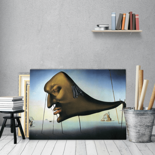 Πίνακας ζωγραφικής σε Καμβά Salvador Dali Sleep Painting