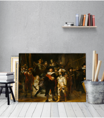 Πίνακας ζωγραφικής σε Καμβά Rembrandt Night Watch