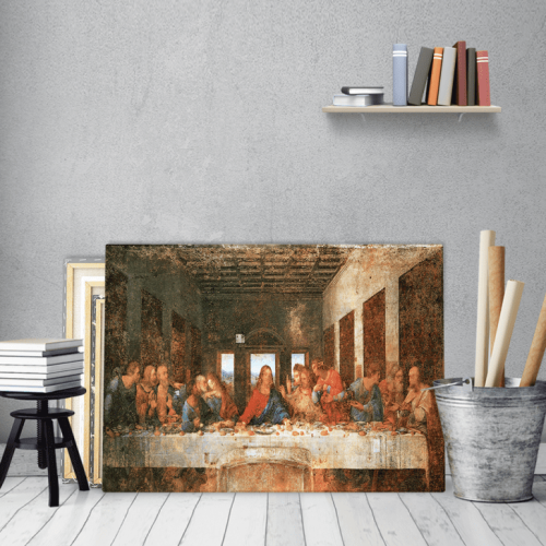 Πίνακας ζωγραφικής σε Καμβά Leonardo Da Vinci Ο Μυστικός Δείπνος