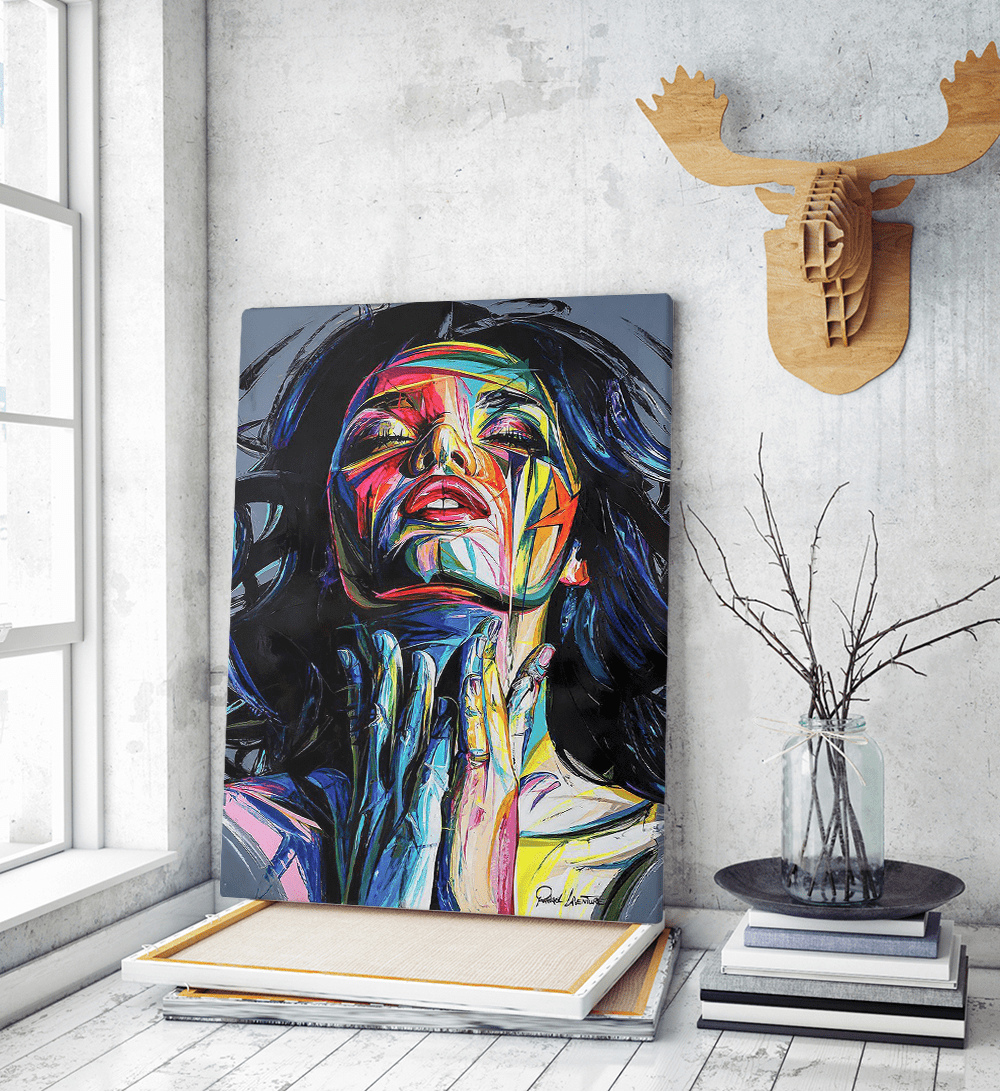 Πίνακας σε Καμβά Portrait painting Art Woman Πίνακας σε Καμβά Portrait painting Art Woman