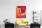 Πίνακας σε Καμβά : african woman portrait