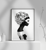 Εκτύπωση σε Αφίσα φωτογραφικό Χαρτί Hair Flower