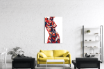 Πίνακας σε Καμβά : Female Body Art