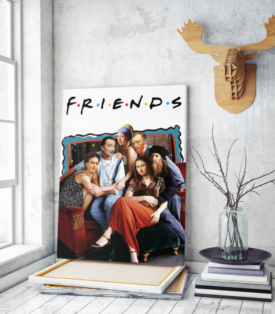 Πίνακας σε Καμβά : Famous Artists Friends