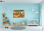 Πίνακας Καμβάς Animal Safari
