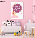Πίνακας Καμβάς My First Birthday