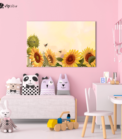 Πίνακας Καμβάς Sunflowers