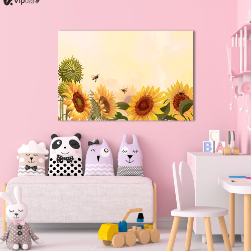 Πίνακας Καμβάς Sunflowers