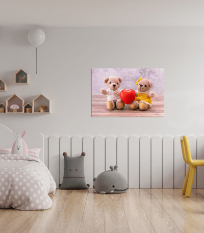 Πίνακας Καμβάς Cute Teddy Bears