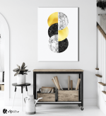 Πίνακας Καμβάς Circular shapes
