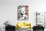 Πίνακας Καμβάς Marilyn Monroe- Colorful Art