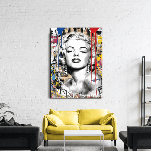Πίνακας Καμβάς Marilyn Monroe- Colorful Art