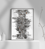Εκτύπωση σε Αφίσα φωτογραφικό Χαρτί Architecture concept drawing