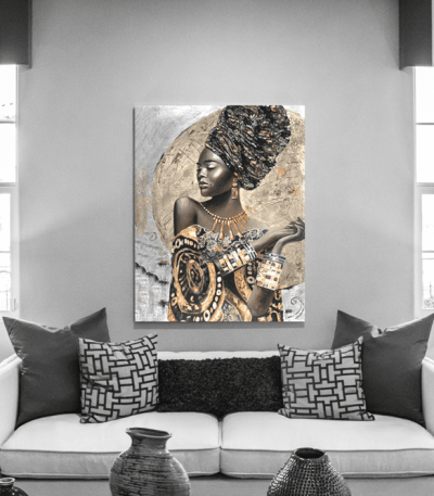 Πίνακας Καμβάς Tribal Woman art