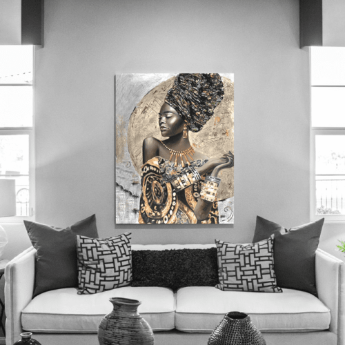 Πίνακας Καμβάς Tribal Woman art