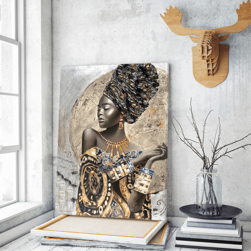 Πίνακας Καμβάς Tribal Woman art