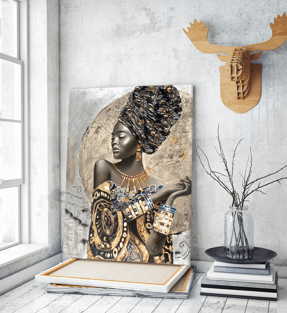 Πίνακας Καμβάς Tribal Woman art