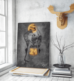 Πίνακας Καμβάς Kobe Bryant Neon Art