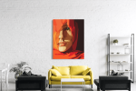 Πίνακας σε Καμβά Women in Burqa painting