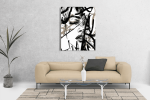 Πίνακας σε Καμβά Abstract Woman art