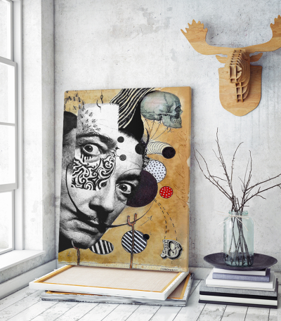 Πίνακας Καμβάς Dali Abstract Art