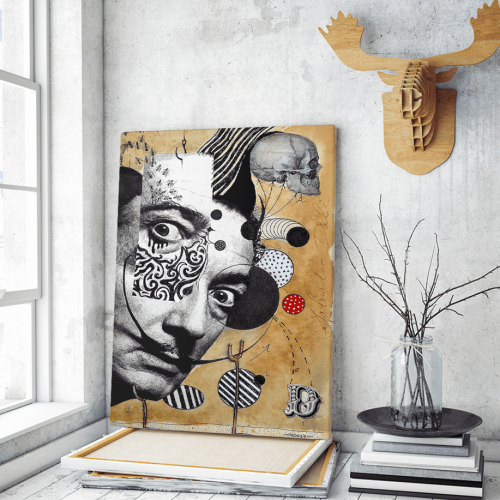 Πίνακας Καμβάς Dali Abstract Art