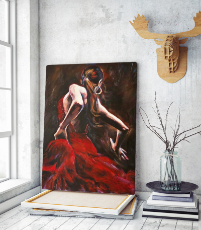 Πίνακας Καμβάς Flamenco Dancer