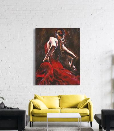 Πίνακας Καμβάς Flamenco Dancer