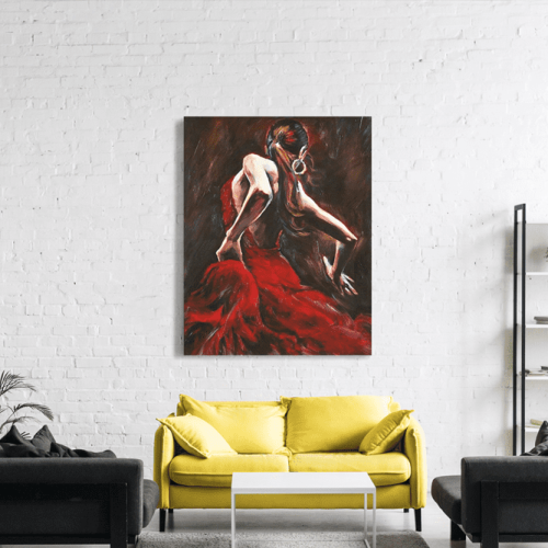 Πίνακας Καμβάς Flamenco Dancer