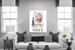 Πίνακας Καμβάς Vogue Poster Girl