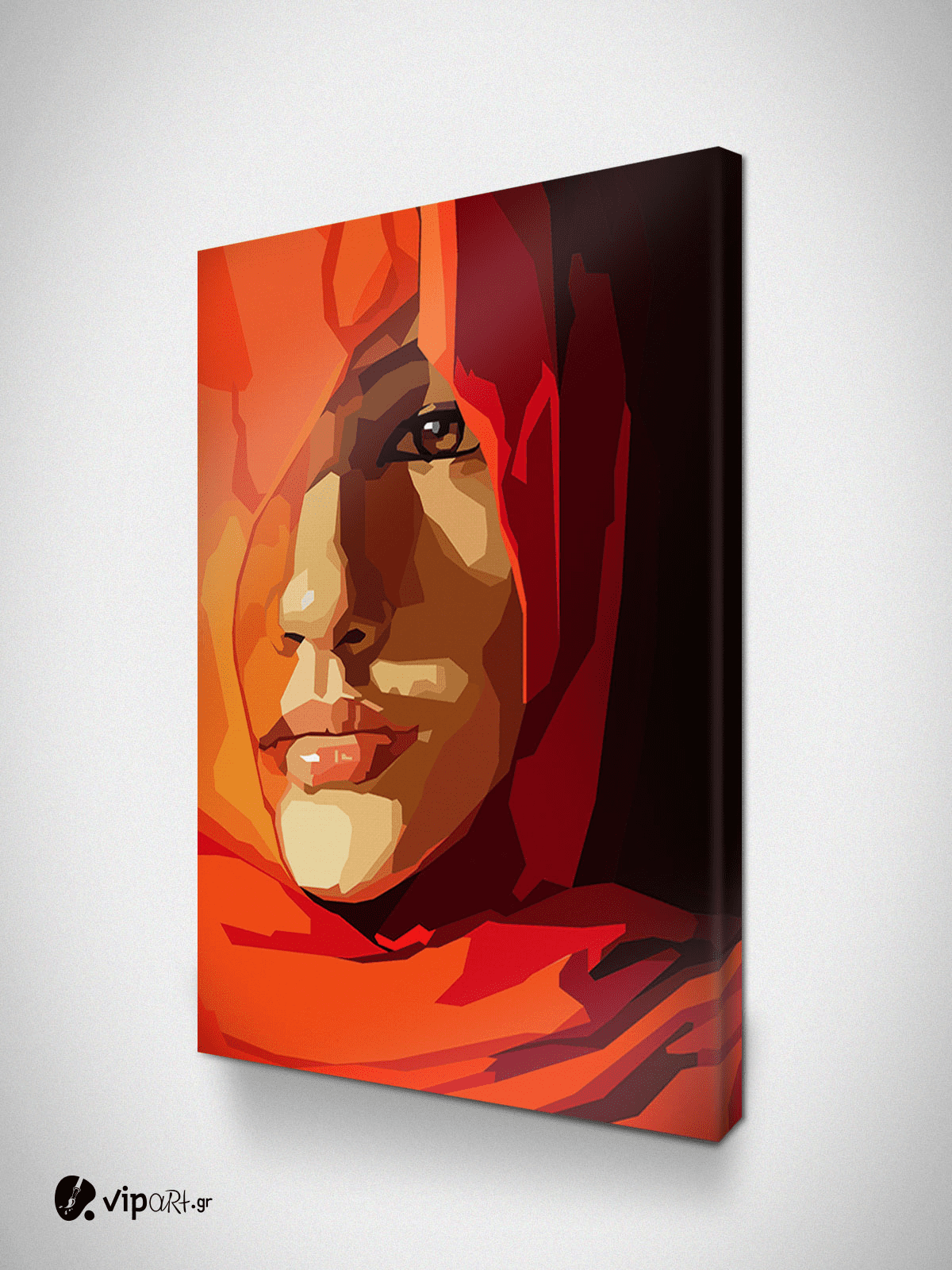 Πίνακας σε Καμβά Women in Burqa painting Πίνακας σε Καμβά Women in Burqa painting