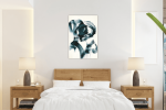 Πίνακας σε Καμβά Couple Silhouette Painting art