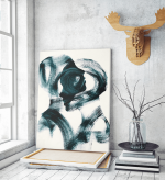 Πίνακας σε Καμβά Couple Silhouette Painting art