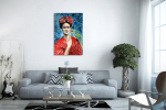 Πίνακας Καμβάς Frida Kahlo- Parrot