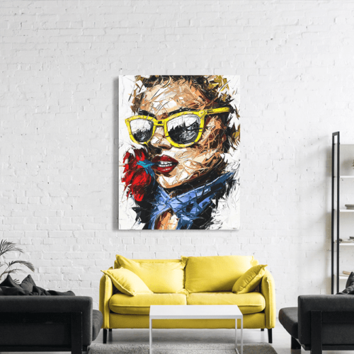 Πίνακας Καμβάς Woman Portrait Art