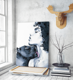 Πίνακας Καμβάς Woman with Panther