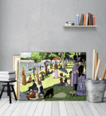 Πίνακας σε Καμβά : A Sunday on La Grande Jatte - Georges Seurat