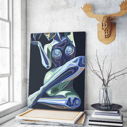 Abstract Body Art Paint