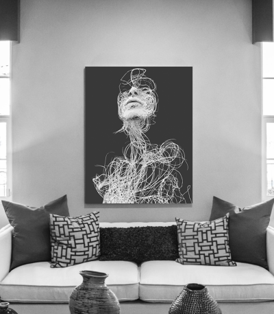 Πίνακας σε Καμβά : Art Of Line