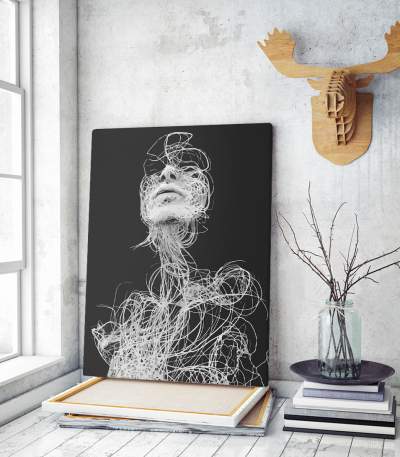 Πίνακας σε Καμβά : Art Of Line
