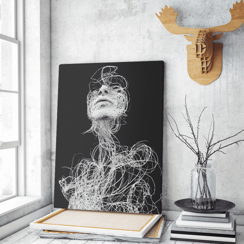 Πίνακας σε Καμβά : Art Of Line