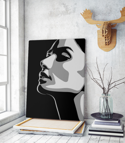Πίνακας σε Καμβά : BNW Illustration