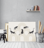 Πίνακας σε Καμβά : Minimalistic Cheetah