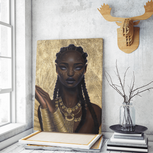 Πίνακας σε Καμβά : Gold Goddess