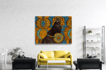 Πίνακας σε Καμβά : African Woman Colors