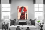 Πίνακας σε Καμβά : Japanese Geisha