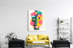 Πίνακας σε Καμβά : Ethnic Abstract
