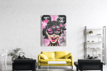 Πίνακας σε Καμβά : Designer Pink