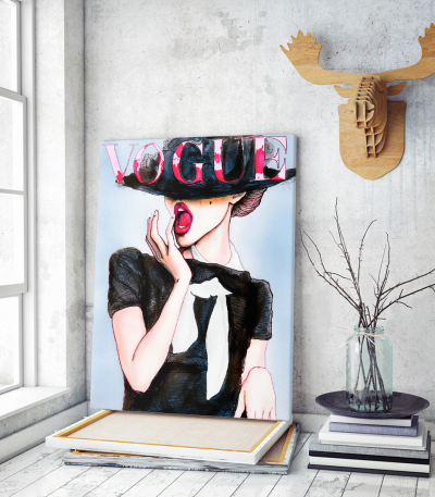 Πίνακας σε Καμβά : Vogue Fashion